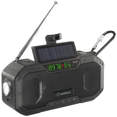 Radio outdoorowe Renkforce RF-CR-300, RF-5236092, fale metrowe (VHF), fale średnie (MF)