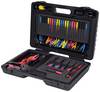 KS Tools 1500950 12/24V główny zestaw przewodów diagnostycznych i pomiarowych, 92 szt.