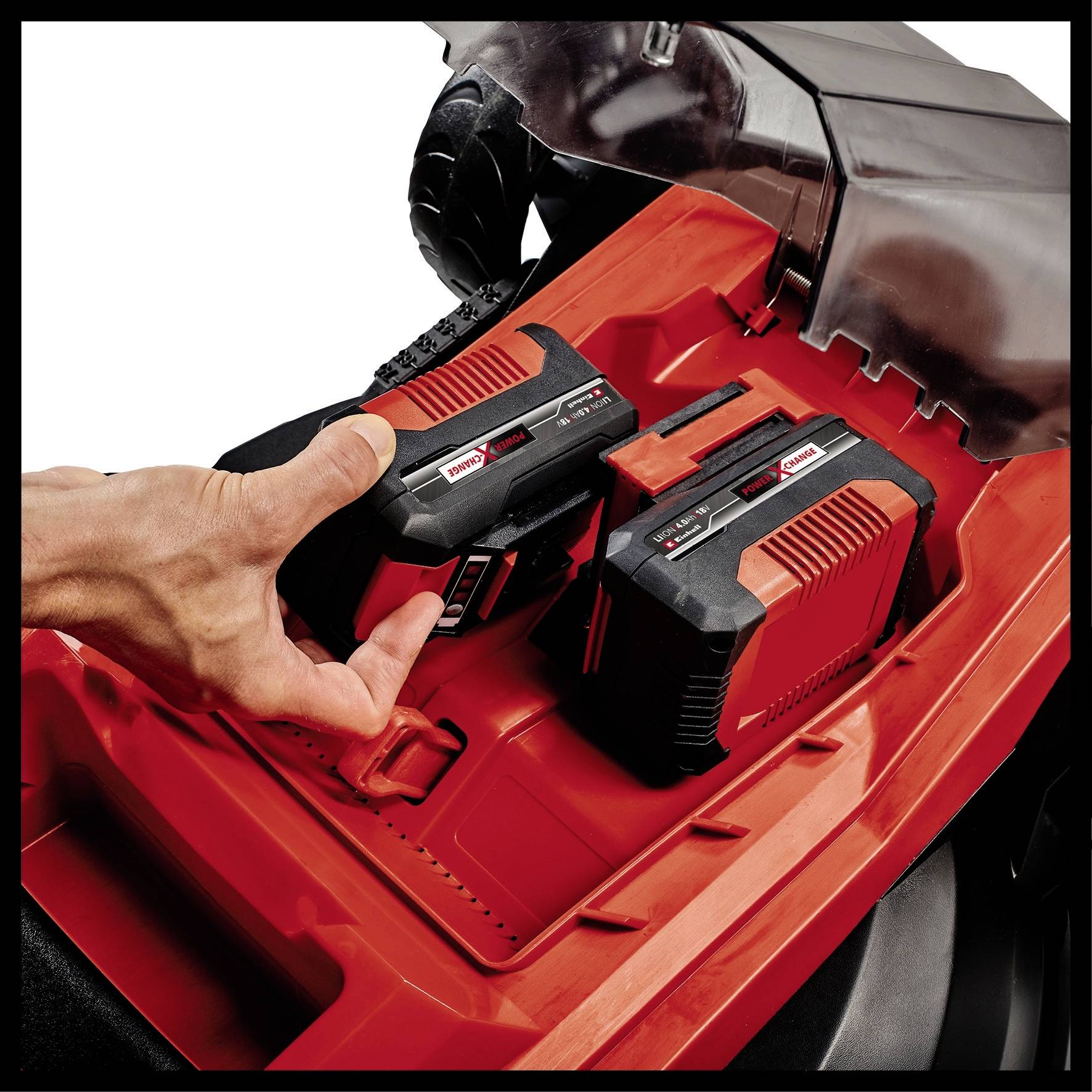 Акумуляторна газонокосарка Einhell GE-CM 36/43 Li M-Solo Power X-Change Cordless Без зарядного пристрою, без акумулятора Максималь