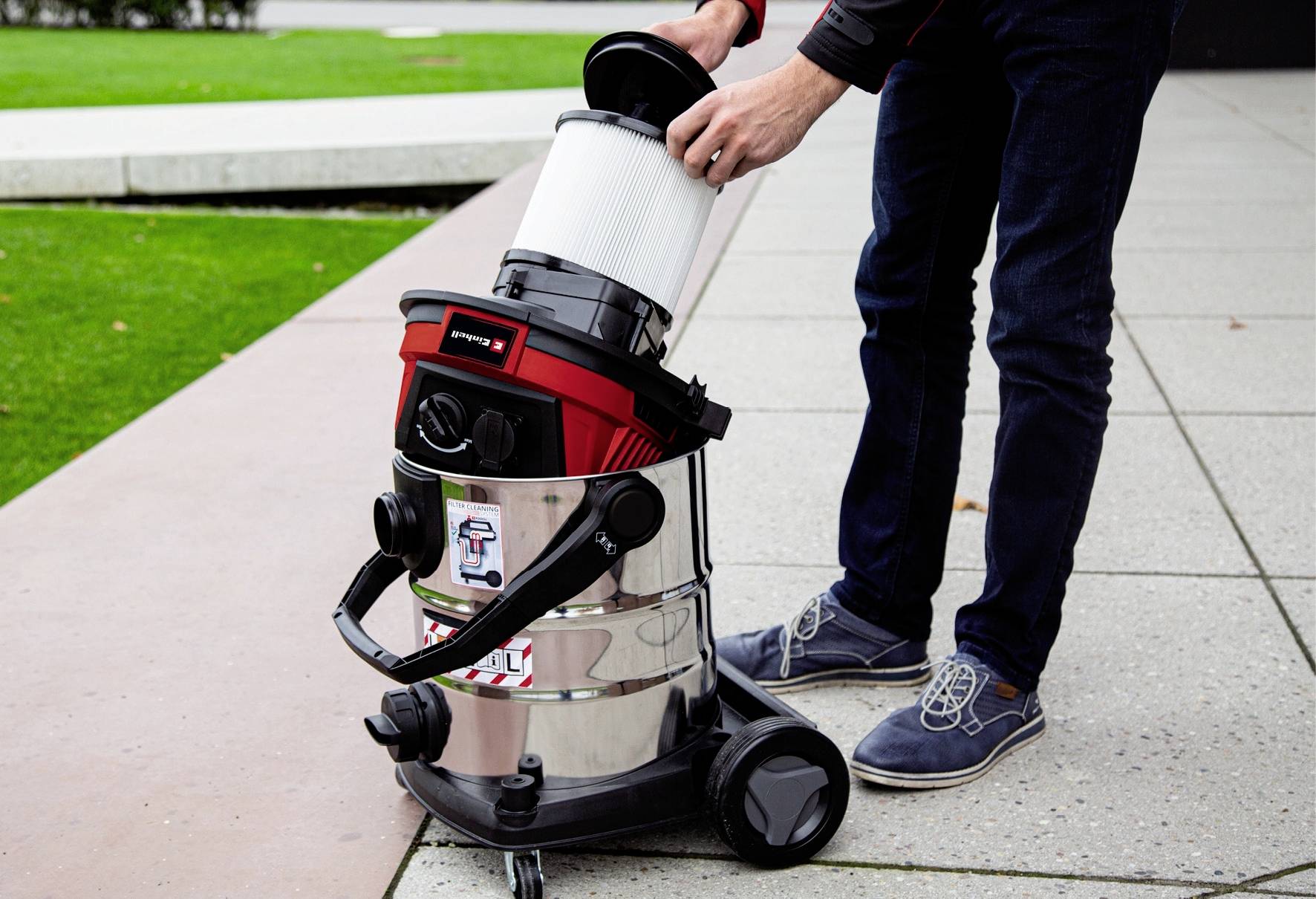 Einhell Nass-Trockensauger-Zubehör Faltenfilter für Staubklasse L 2351126