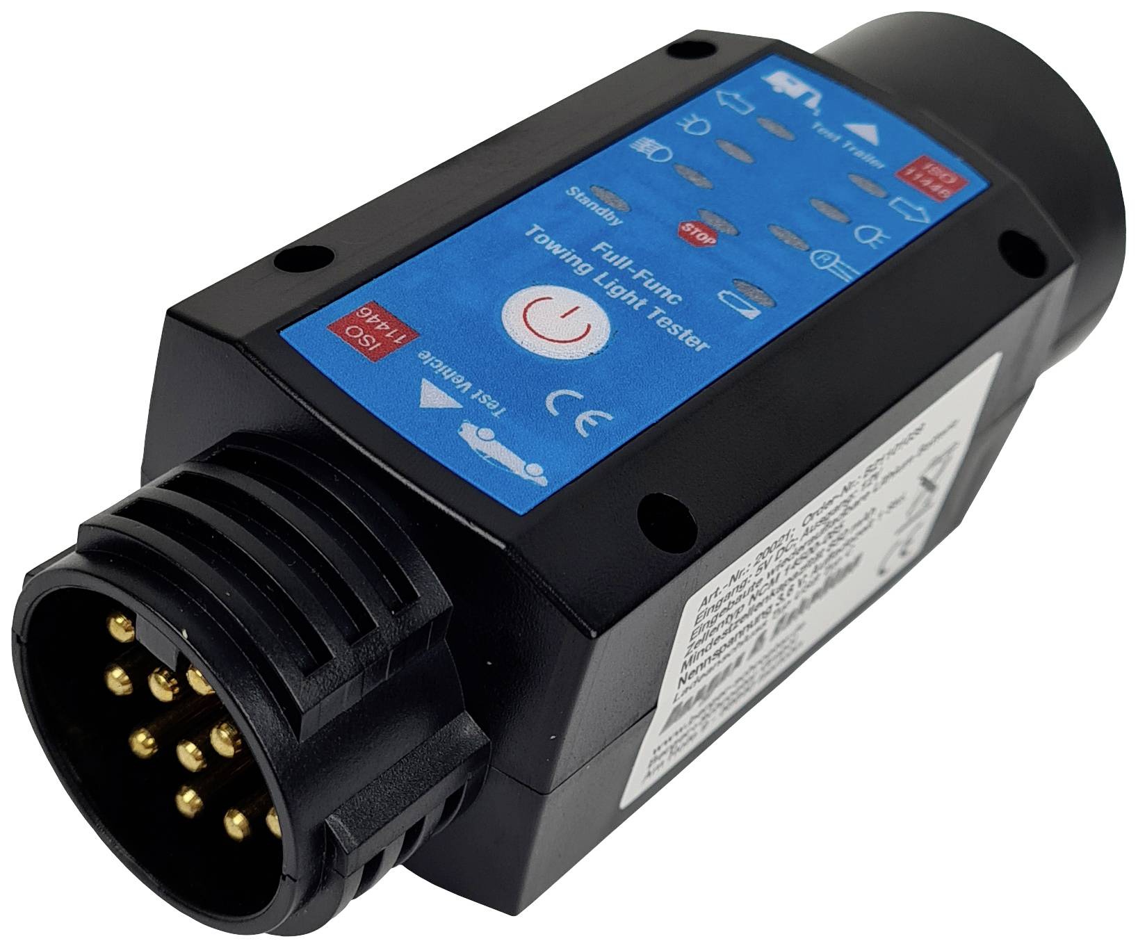 Berger & Schröter 48252 ISO11446 Trailertester ISO11446 Тестер освітлення 3,6 В