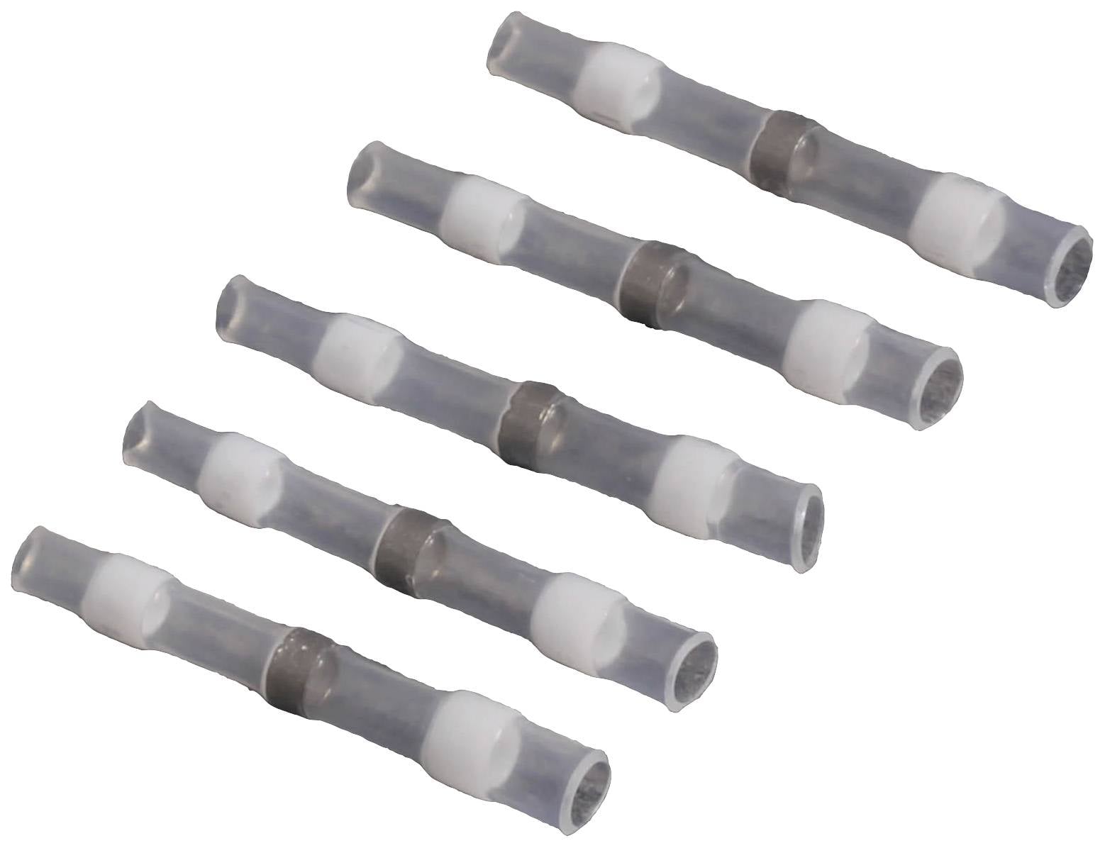 Quadrios 22C461 Стиковий з'єднувач з термоусадочною муфтою 0,25 мм² 0,34 мм² повністю ізольований білий 1 комплект