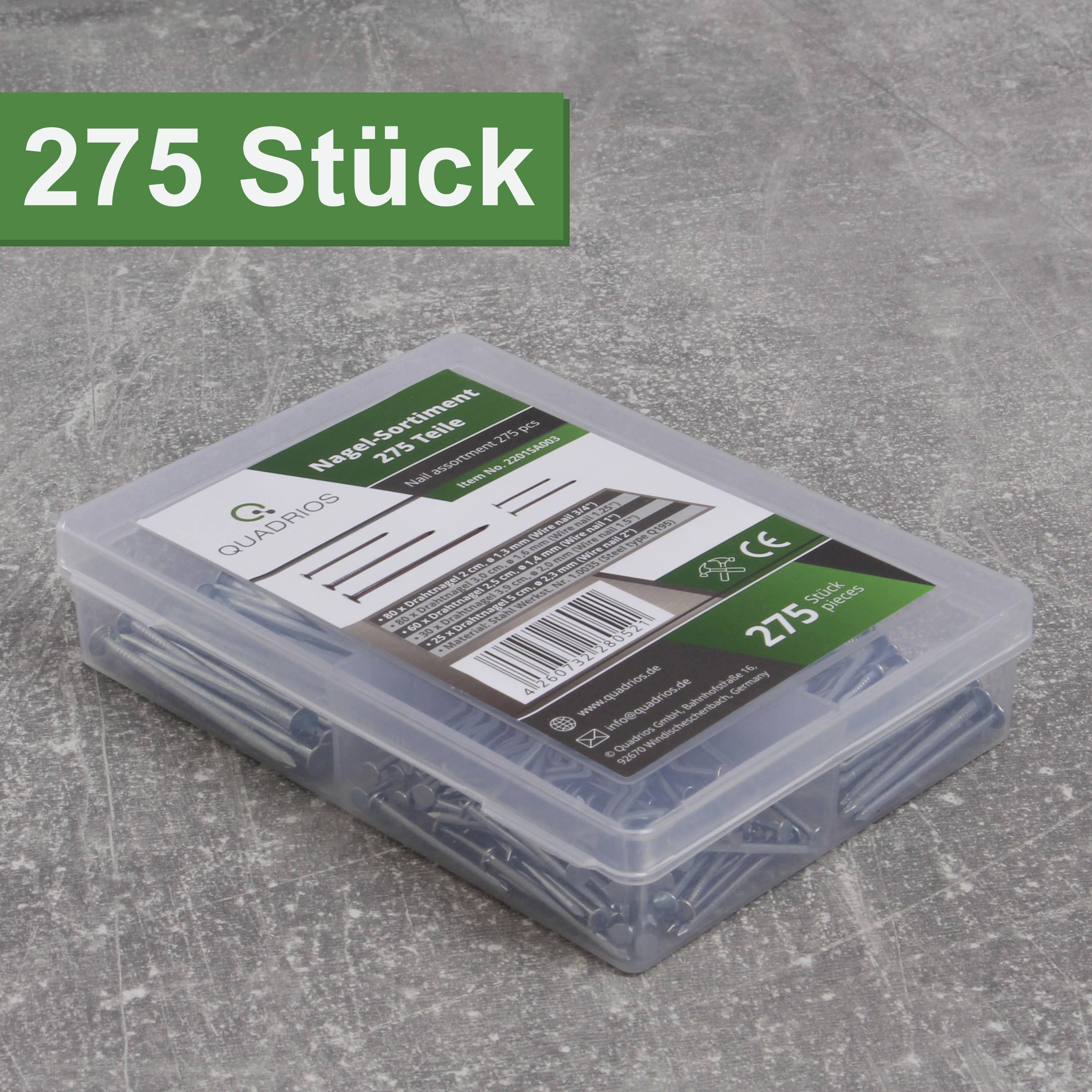 Асортимент нігтів Quadrios 2201SA003 Вміст 1 набір