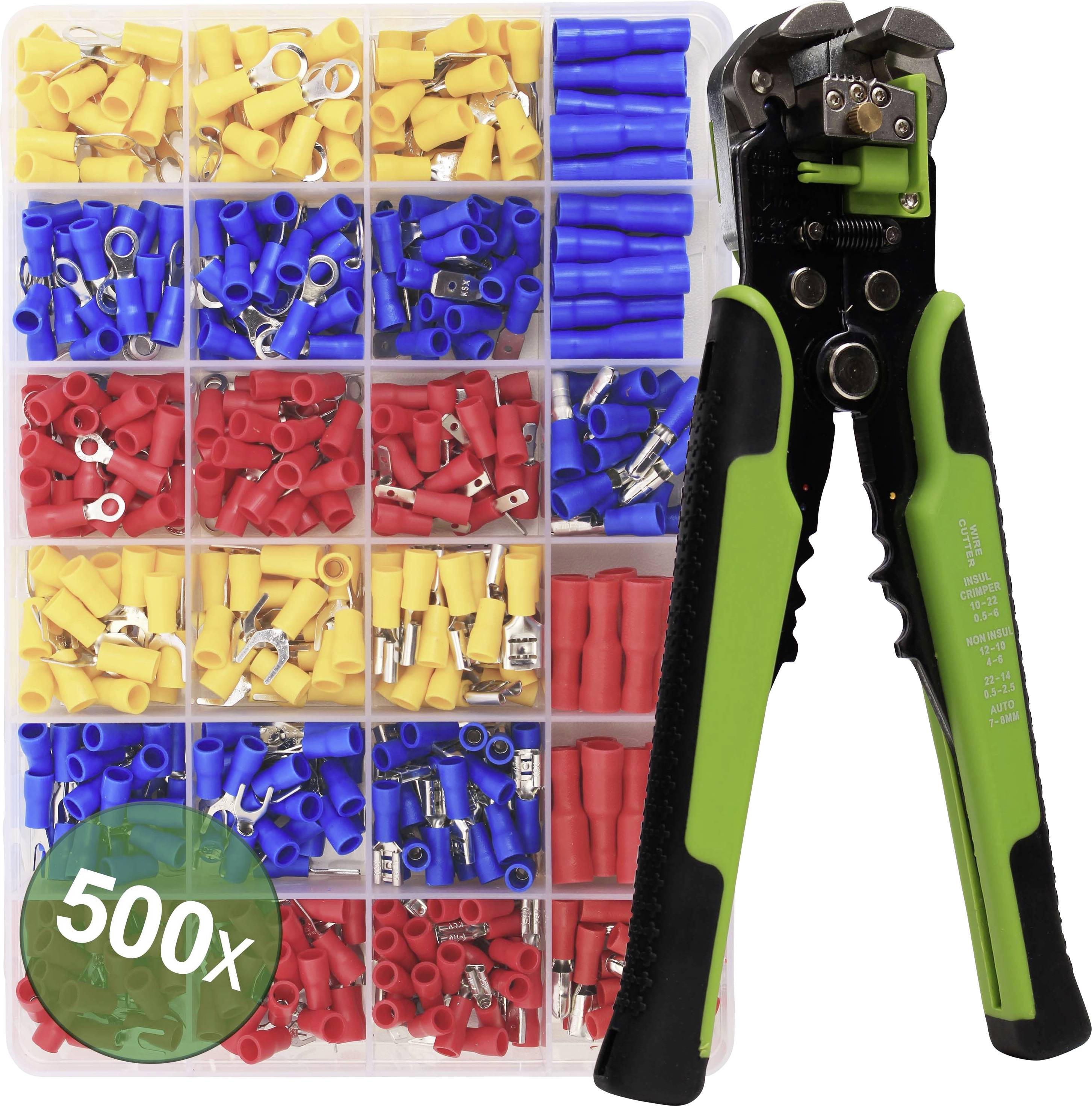 Quadrios 22T011 22T011 Набір інструментів для зачистки проводів від 0,25 до 6 мм² від 10 до 24