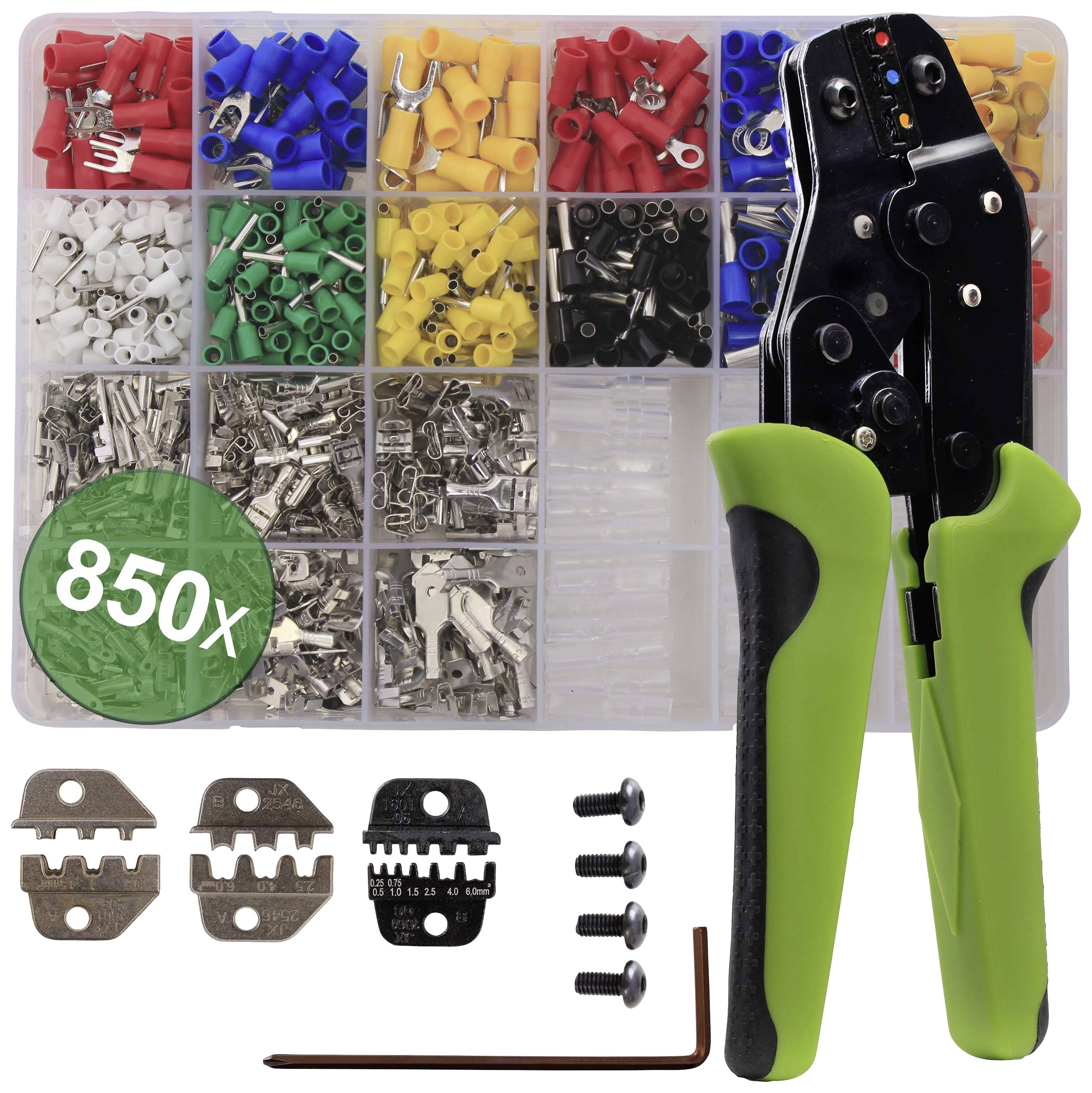 Набір обтискних інструментів Quadrios 22T014 22T014, від 0,25 до 6 мм²