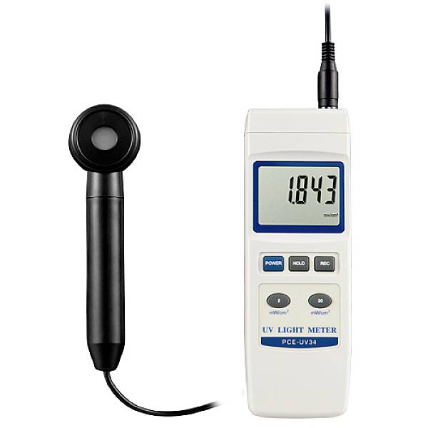 УФ-метр PCE Instruments PCE-UV34 1,999 - 19,99 мВт/см²