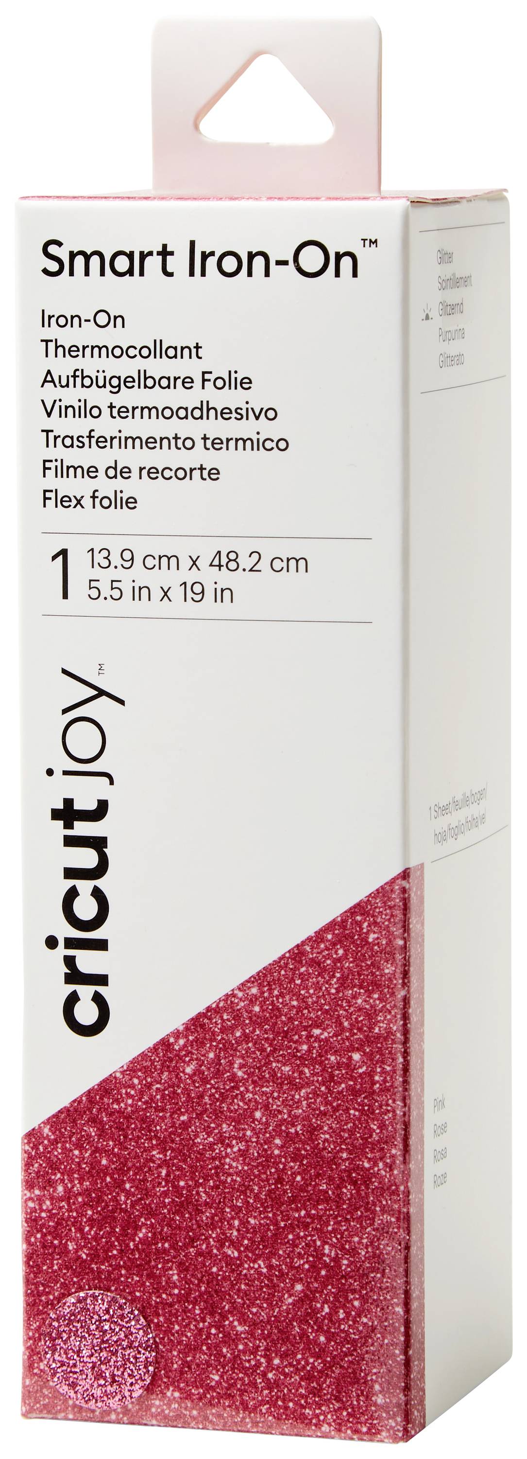 Фольга для прасування Cricut Joy Smart рожевого кольору