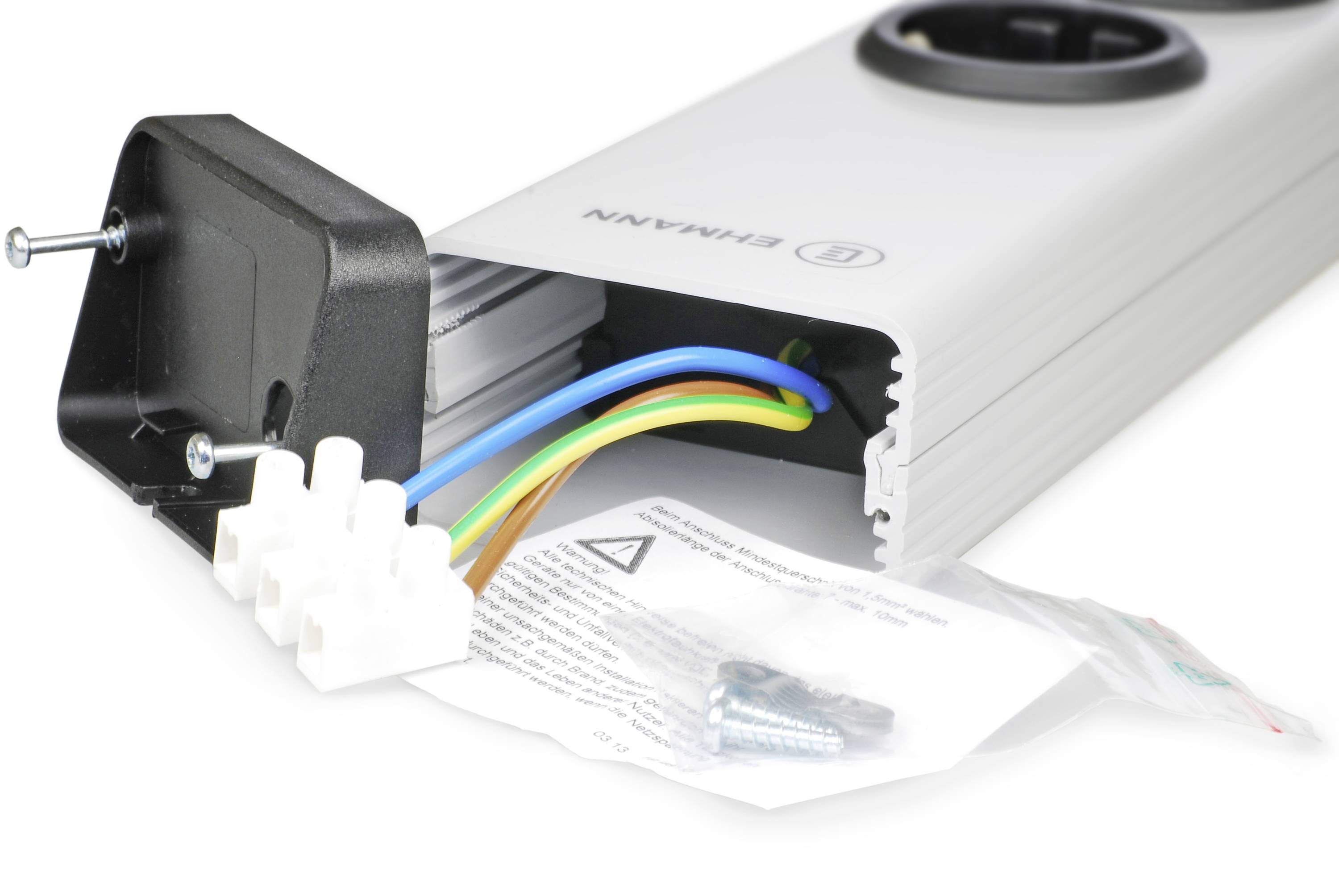 Бездротовий подовжувач Ehmann 0201x02052300 Кількість розеток: 5