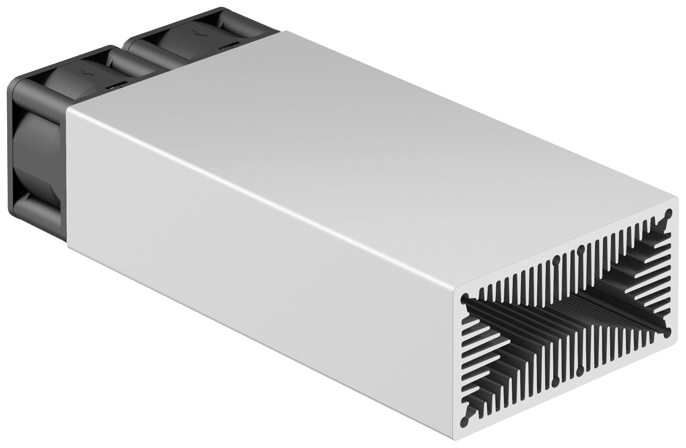 Fischer Elektronik LAM4D 75 12 осьових вентиляторів, 12 В/DC, 24 м³/год, (Д x Ш x В) 75 x 80,8 x 40 мм