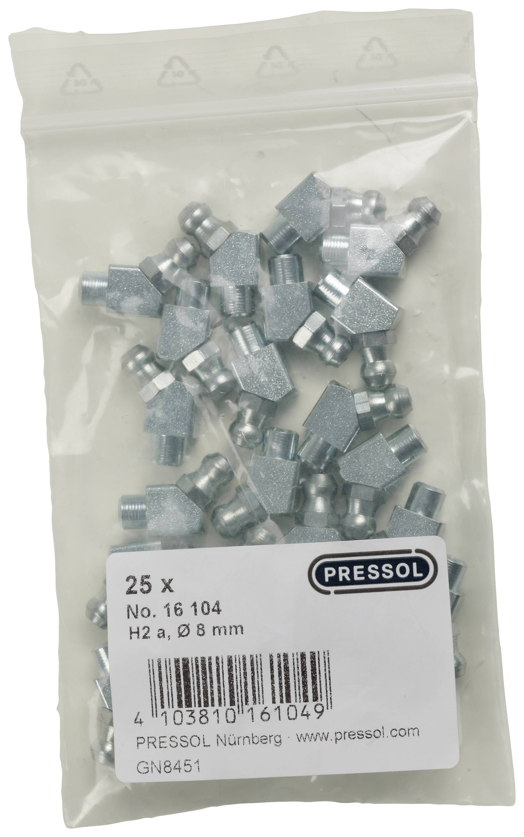Конічні маслянки Pressol 16 104, 25 шт.