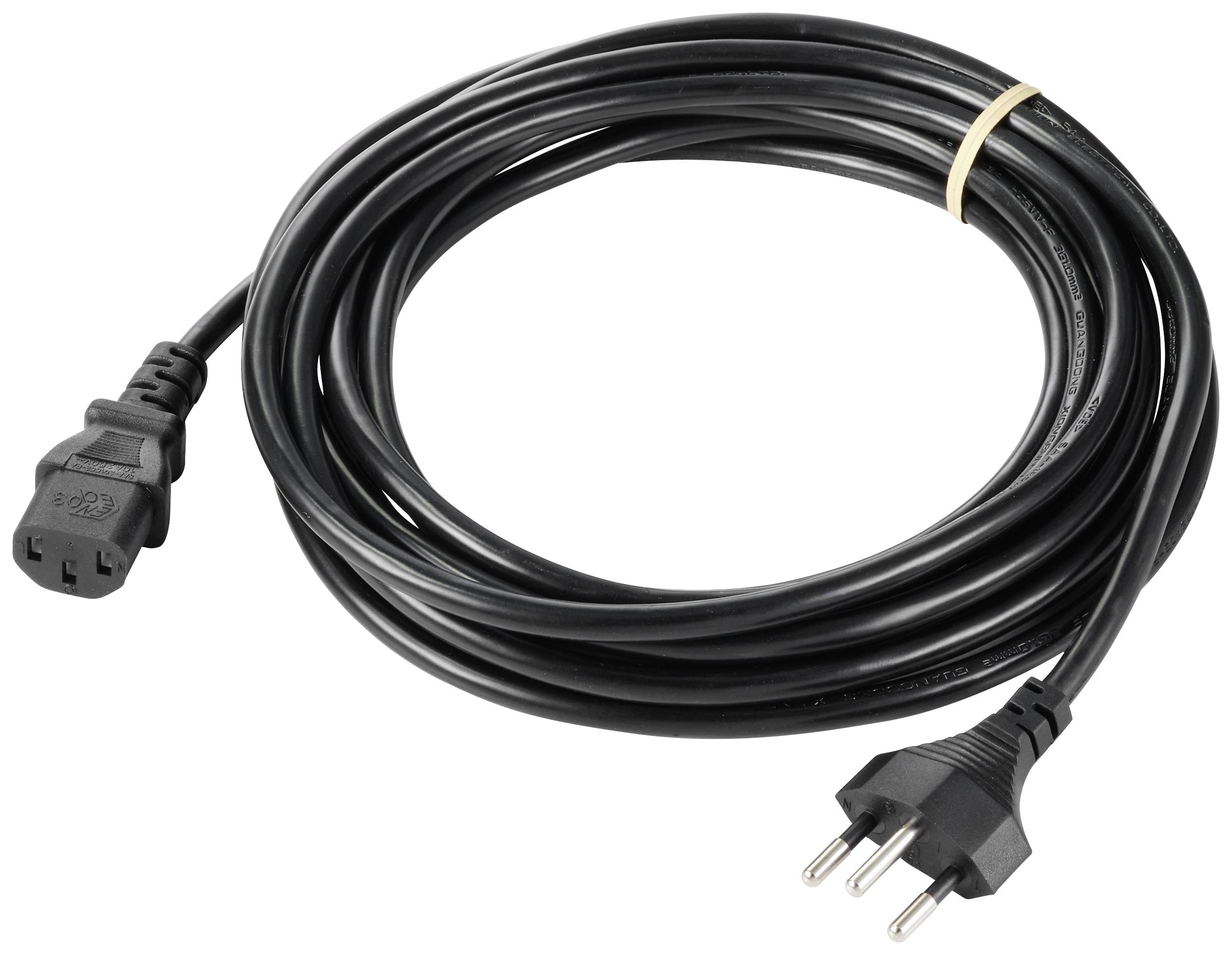 Низькотемпературний кабель Sygonix SY-5243896, H05VV-F 3G 1,0 мм², 230 В, 10 А, 5,00 м