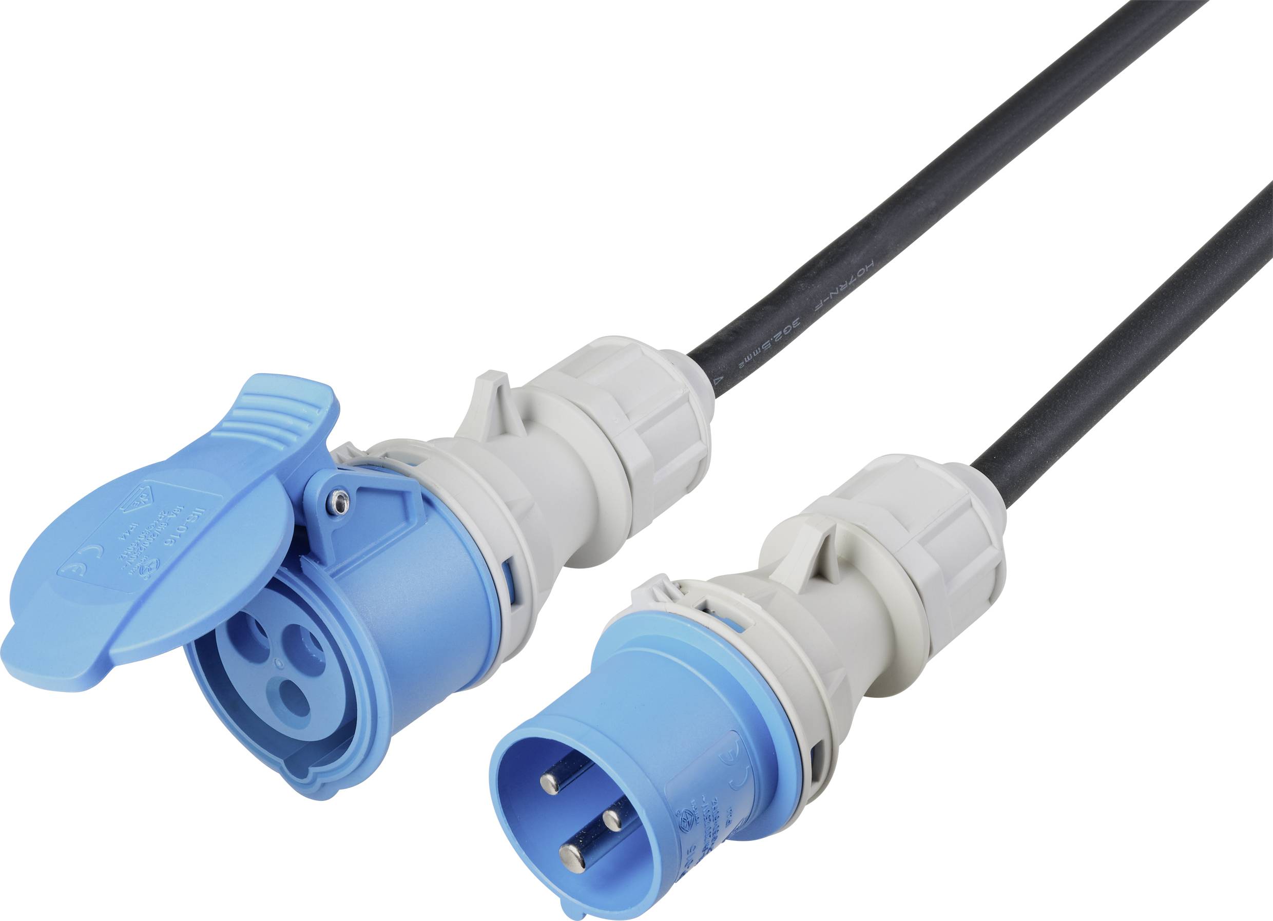 Подовжувач Sygonix SY-5244052, H07RN-F 3G 2,5 мм², 16 A, 10 м