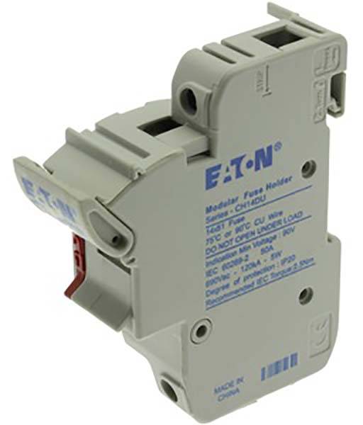 Тримач запобіжника Eaton CH141DU, 1-фазний, 1-точковий, 50A, 690V, 6 шт.