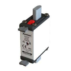 Запобіжник Eaton 100NHG000BI NH з механічним індикатором стану запобіжника. Розмір запобіжника = 000. 100 A 500 V. 3 шт.