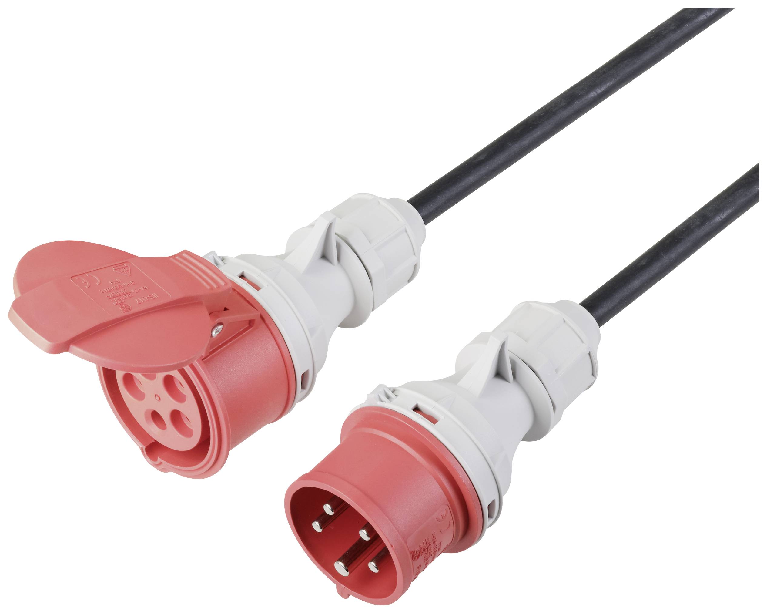 Подовжувач Sygonix SY-5244050, H07RN-F 5G 1,5 мм², 16 A, 10 м