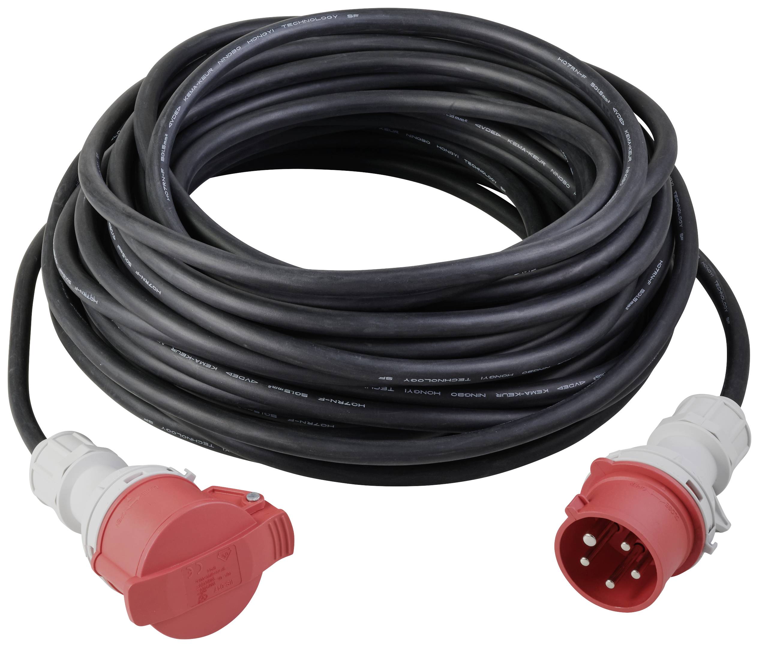 Подовжувач Sygonix SY-5244050, H07RN-F 5G 1,5 мм², 16 A, 10 м