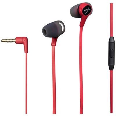 Słuchawki In Ear HyperX Cloud Earbuds Stereo czarny/czerwony