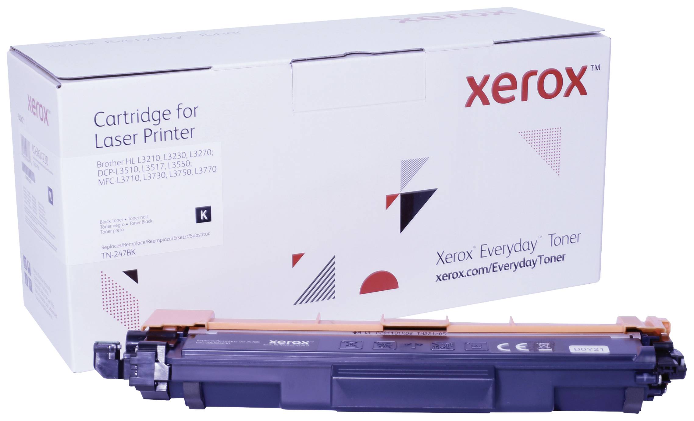Замінний тонер Xerox Brother TN-247BK, чорний, 3000 сторінок на кожен день 006R04230