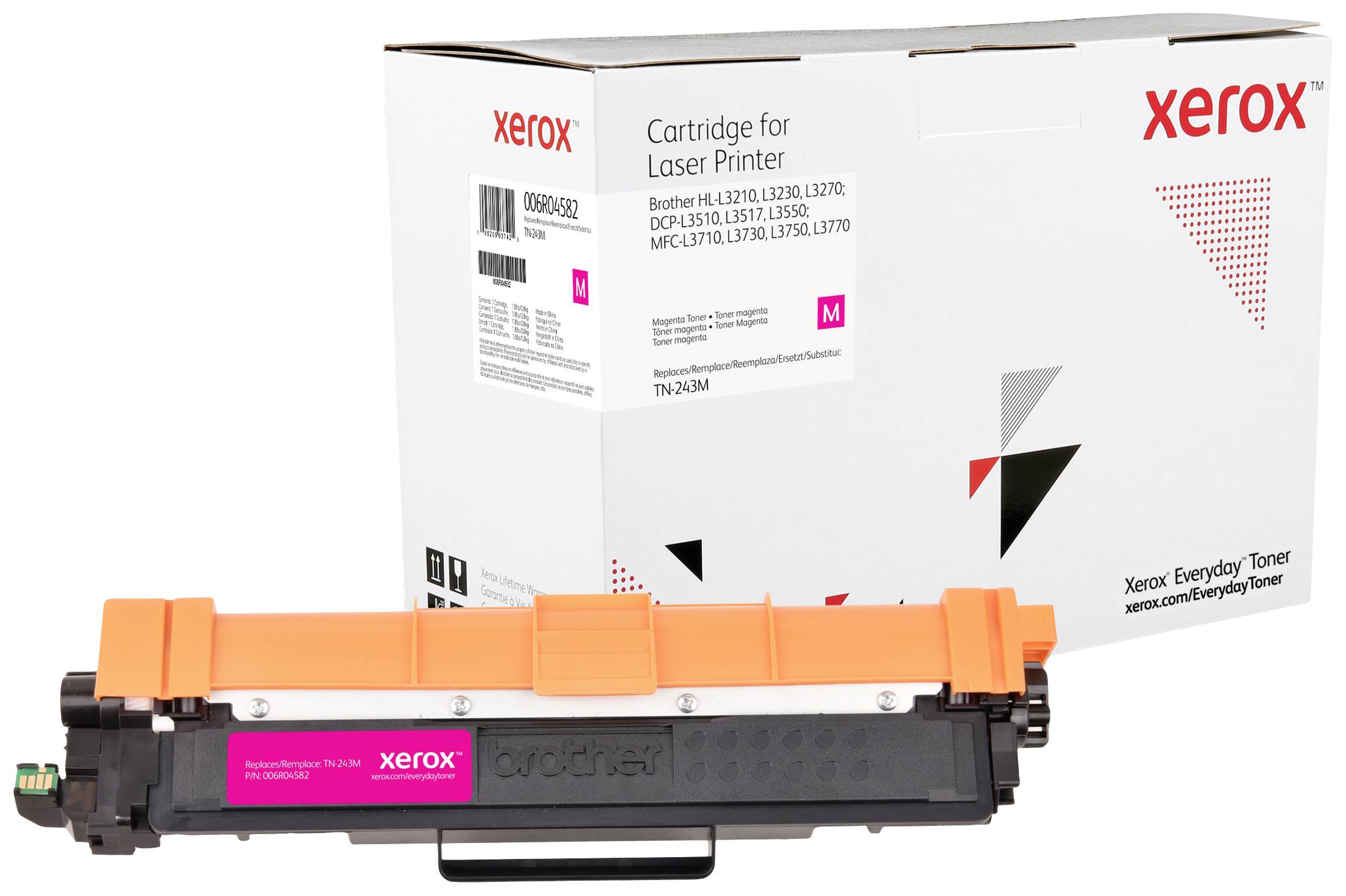 Замінний тонер Xerox Brother TN-243M Magenta 1000 сторінок на кожен день 006 R 04582