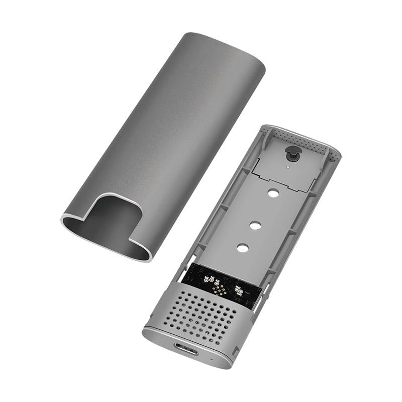 Корпус для твердотільного накопичувача LogiLink UA0389 M.2 USB-C® (USB 3.2 Gen 2) 10 Гбіт/с M.2 PCIe NVMe, M.2 SATA 2230, 2242, 22