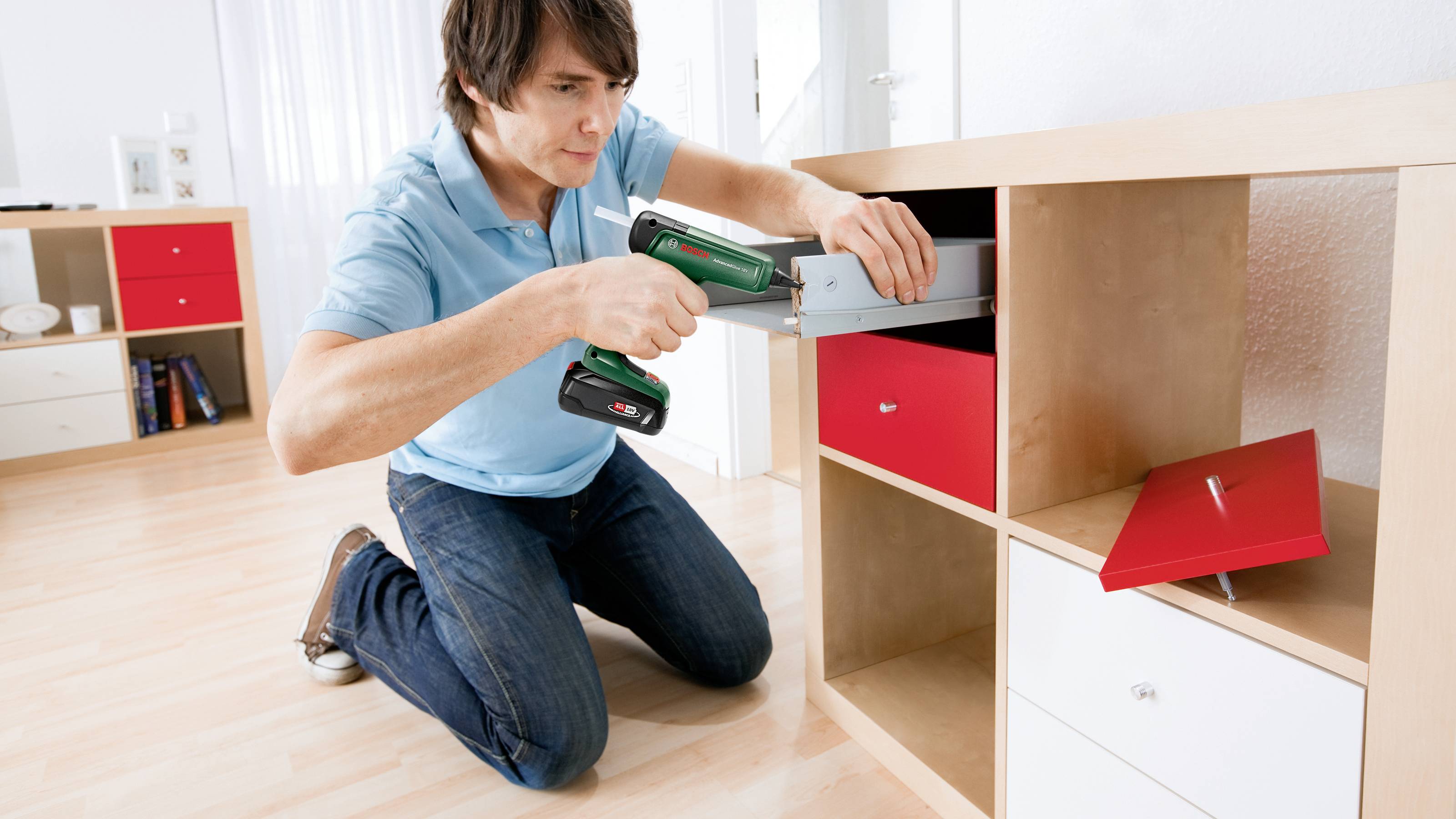 Bosch Home and Garden 0603264800 Акумуляторний термоклейовий пістолет без акумулятора, без зарядного пристрою 11 мм 18 В 1 шт.