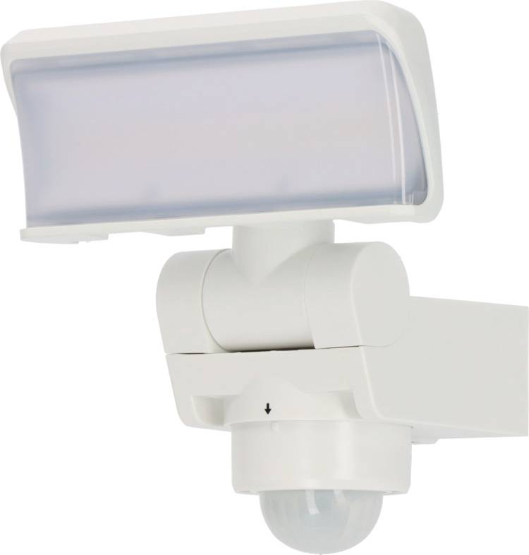 Lampa ścienna LED z czujnikiem ruchu Brennenstuhl WS 2050 WP 1178080210 20 W IP44, IK07