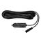 Długi czarny kabel z adapterem na końcu, odpowiedni do podłączenia do źródeł zasilania pojazdu.