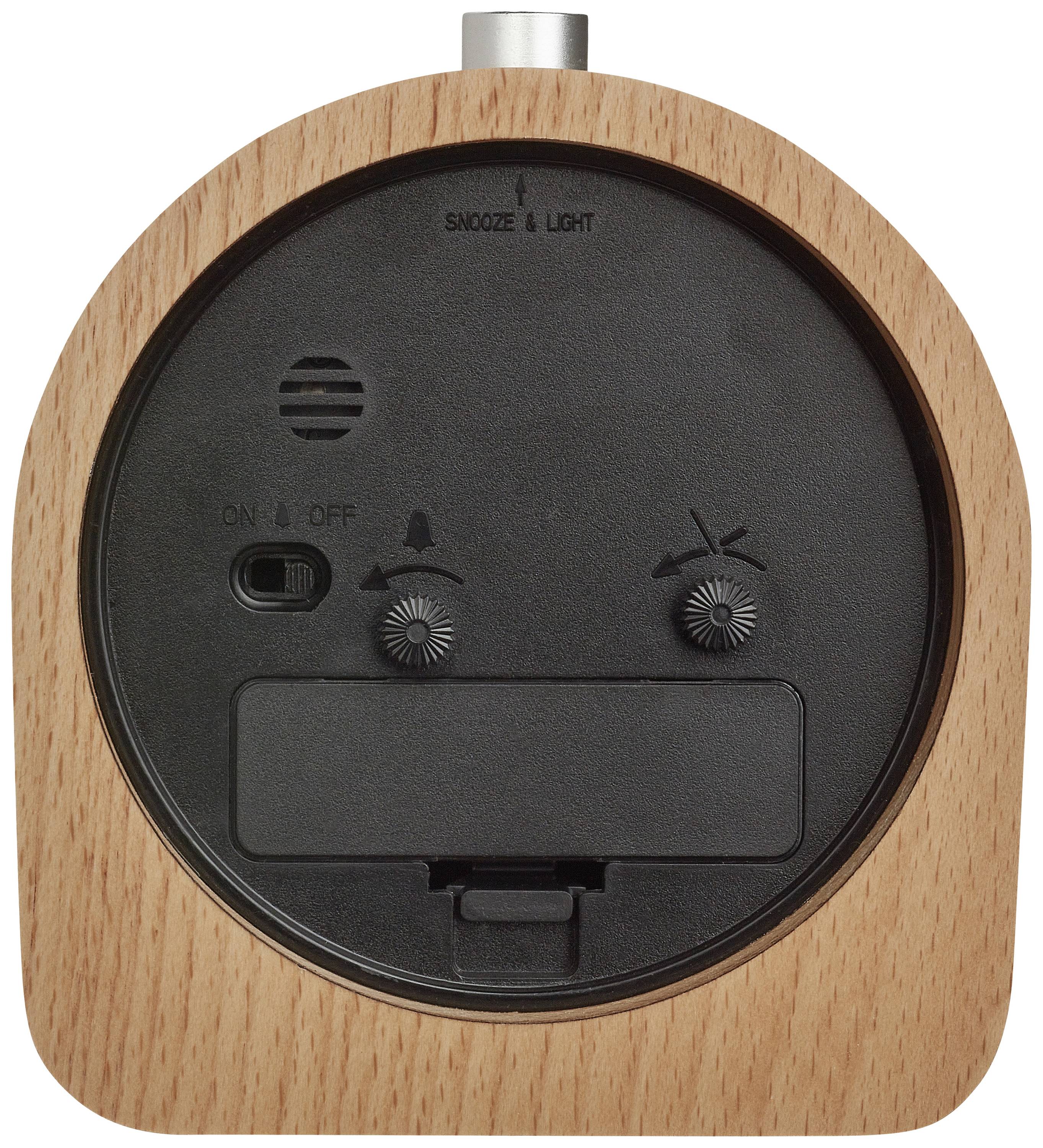 Будильник TFA Dostmann 60.1038.05, бук