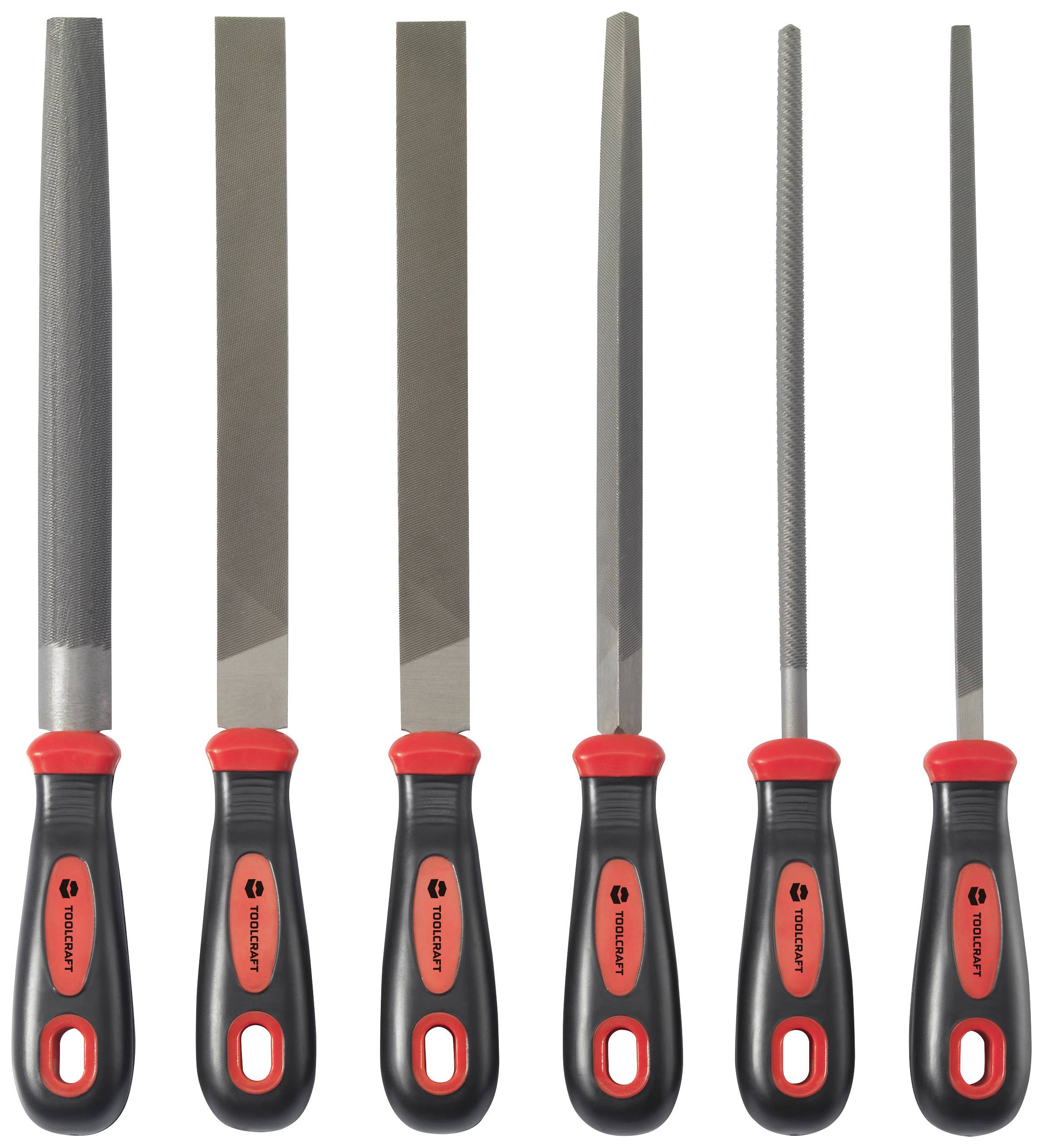 Набір напилків TOOLCRAFT TO-7873782 370 мм 1 комплект