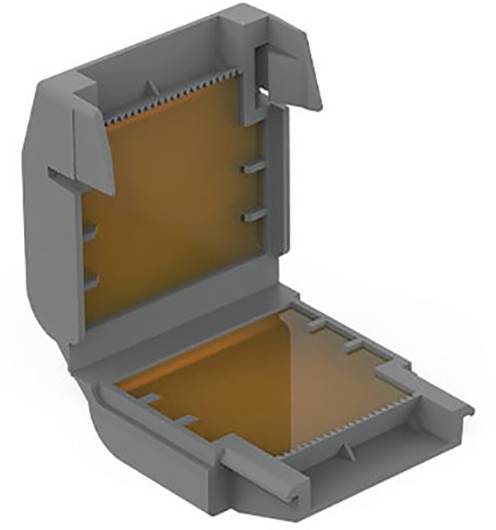 WAGO 207-1431 Гелевий контейнер для клем підключення гнучкий: - фіксований: - 1 шт. сірий