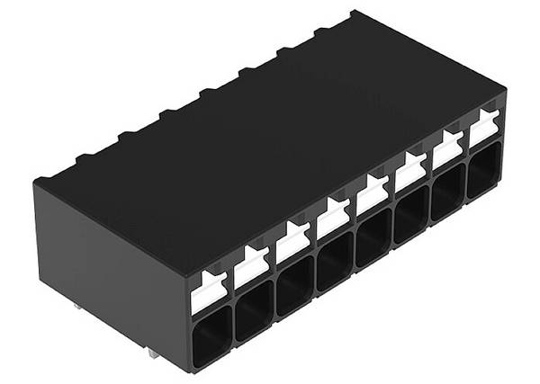 WAGO 2086-1208 Terminal PCB 1.50 mm² Ilość styków 8 czarny 1 szt.