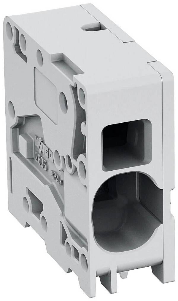 WAGO 2636-1101/000-014 Terminal PCB 25 mm² Ilość styków 1 brązowy 100 szt.