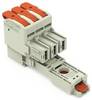 WAGO Obudowa złącza pin żeńskiego na kabel Ilość pinów 3 Wymiary siatki: 10.16 mm 832-1103/306-000 5 szt. sztuka