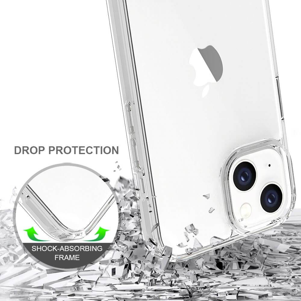 Чохол JT Berlin Pankow Clear Backcase для Apple iPhone 14 Prozore Wireless Charging 10883