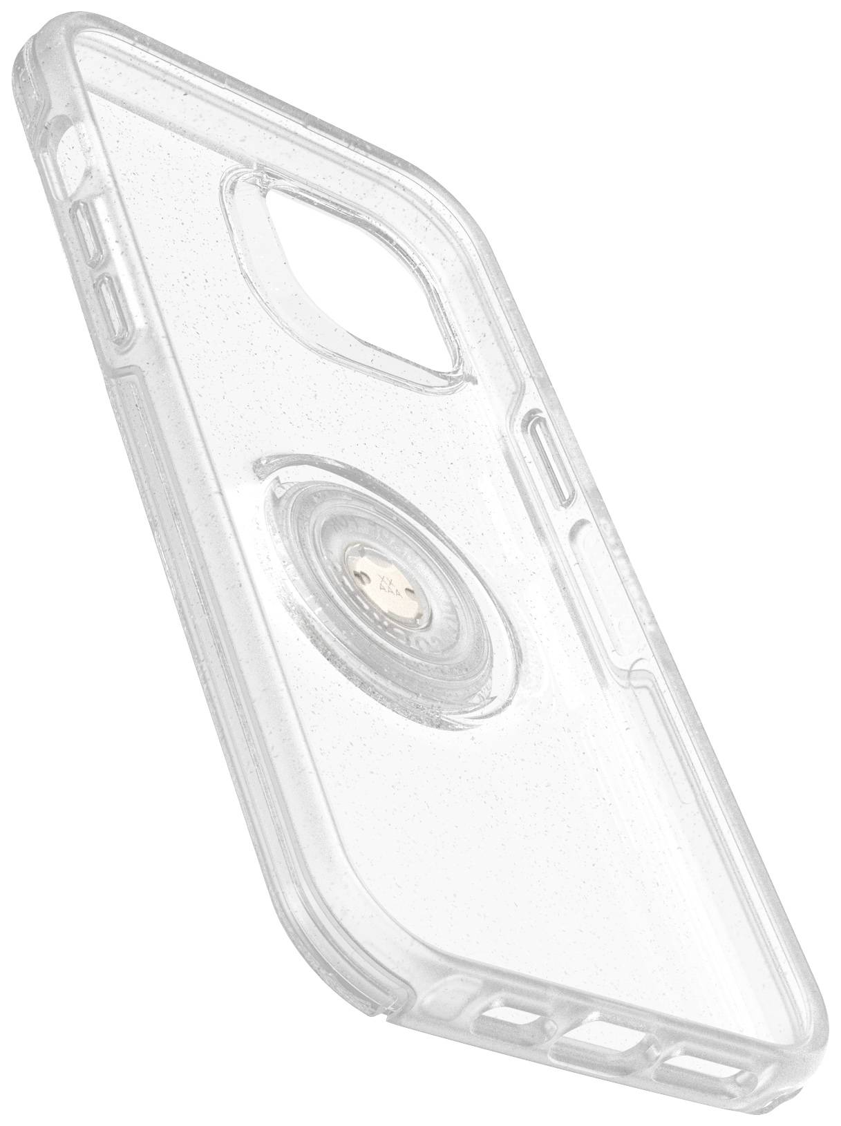 Przezroczyste etui na telefon z wbudowanym pierścieniem magnetycznym dla lepszego uchwytu; idealne do ochrony i ładowania bezprzewodowego smartfonów.