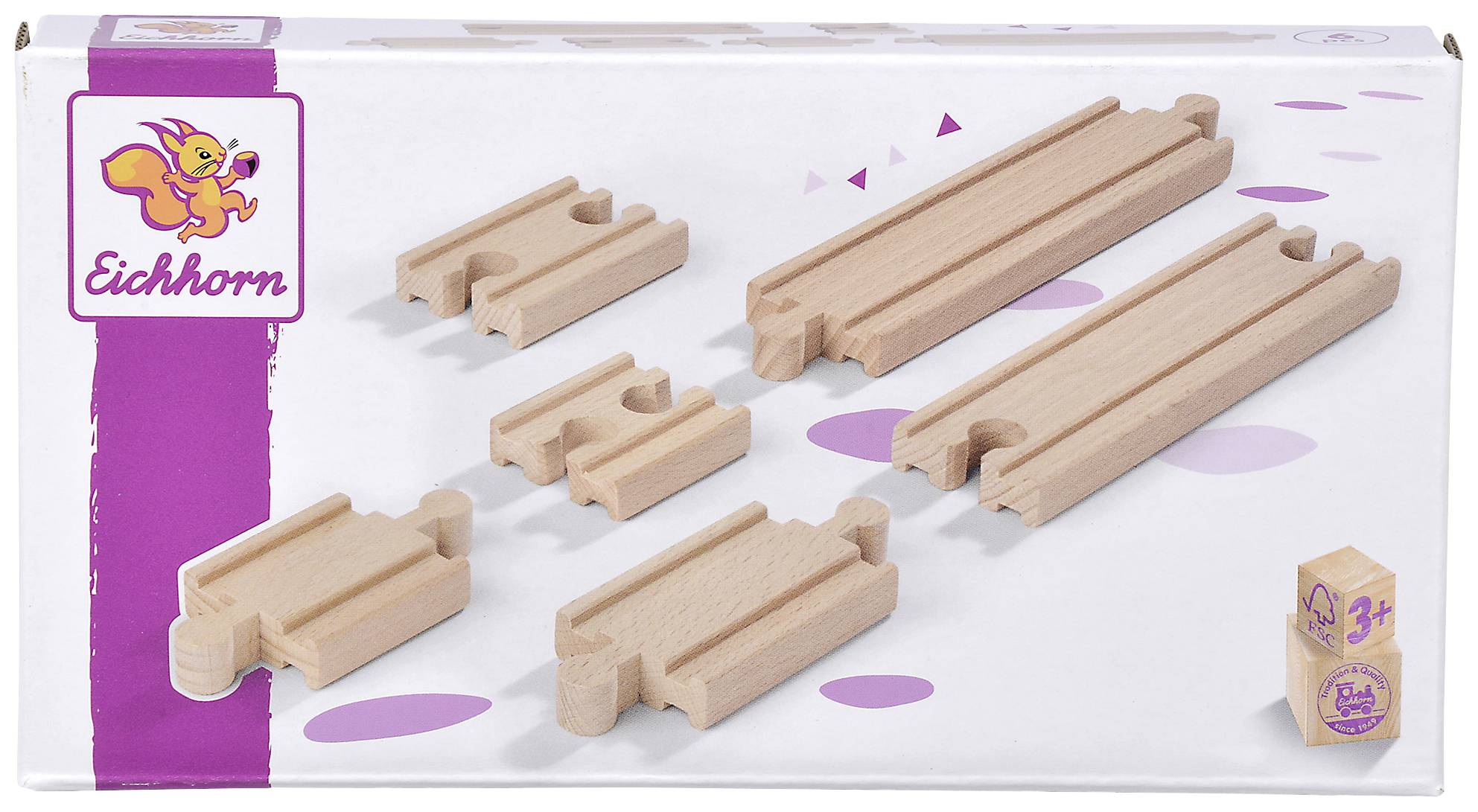 Колія Eichhorn, 6-секційні розширювальні рейки. 100006402