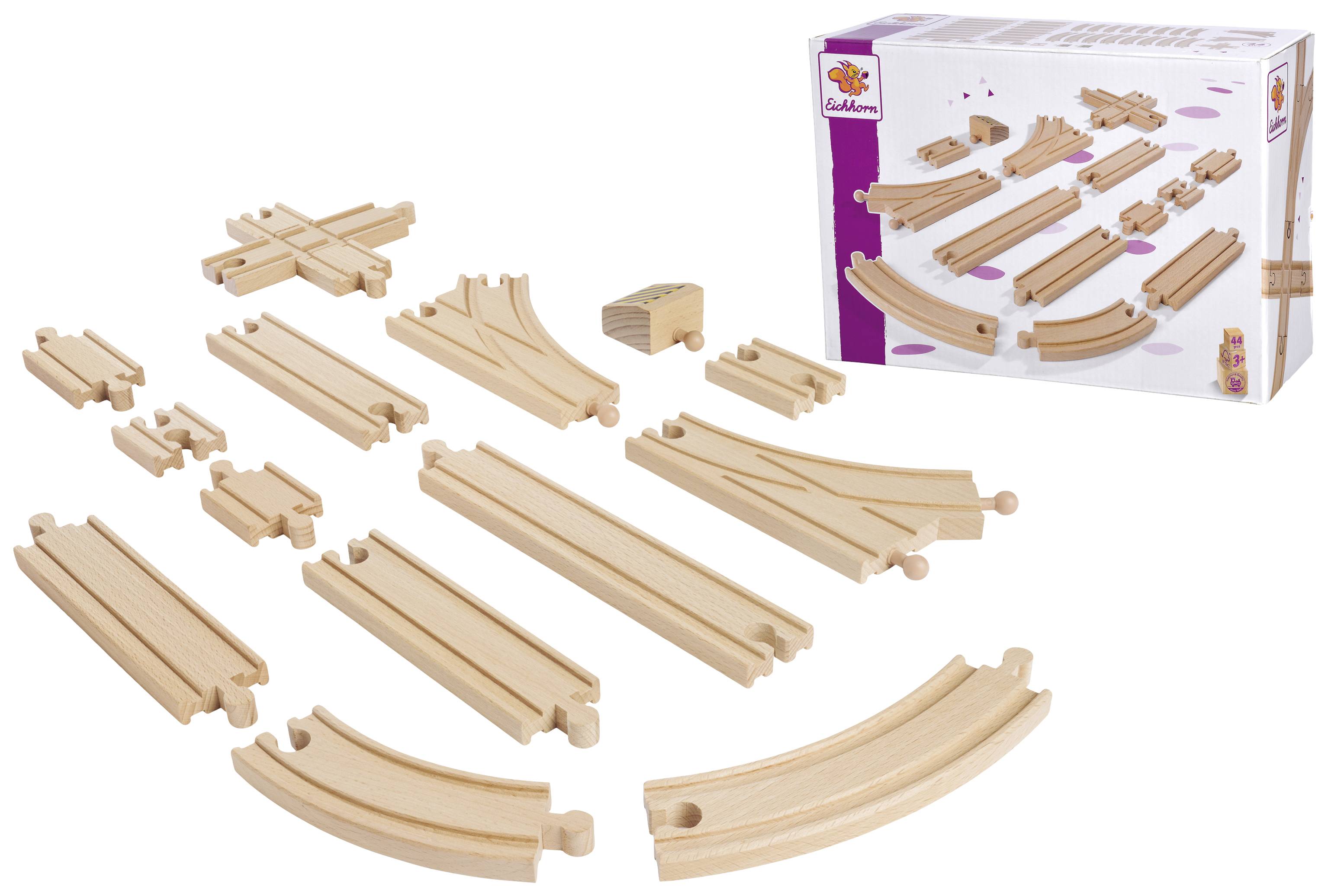 Залізниця Айхгорн, великий асортимент рейок, 44 штуки. 100006405