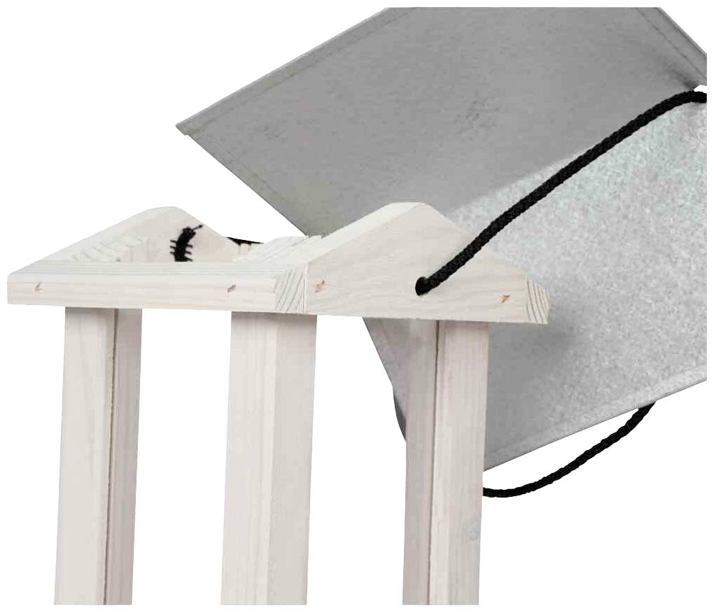 Годівниця для птахів Lana біла Siena Garden 32925-121 1 шт.