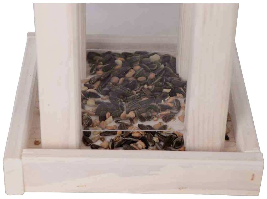 Годівниця для птахів Lana біла Siena Garden 32925-121 1 шт.