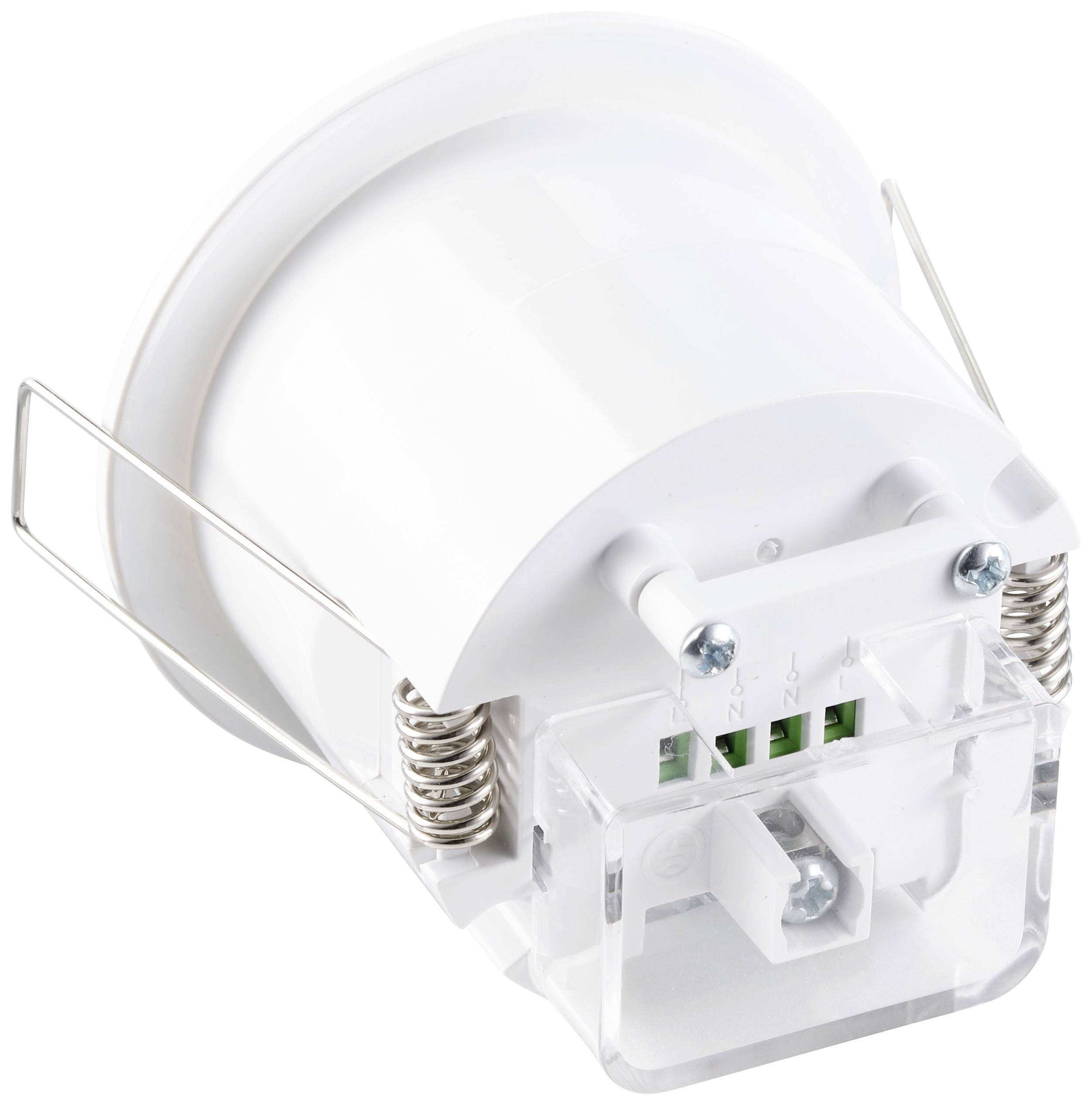 Датчик руху Sygonix SY-5251906 360° IP65 для стельового монтажу, білий