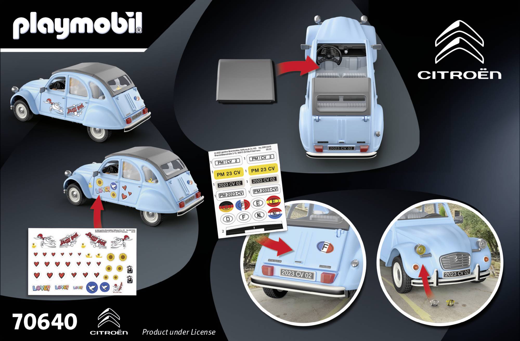 シトロエン/ プレイモービル 2CV | MAYBELL-NICK STORE