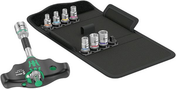 Wkrętak z grzechotką do bitów Wera Kraftform Kompakt 400 RA Set Imperial 2 05057474001