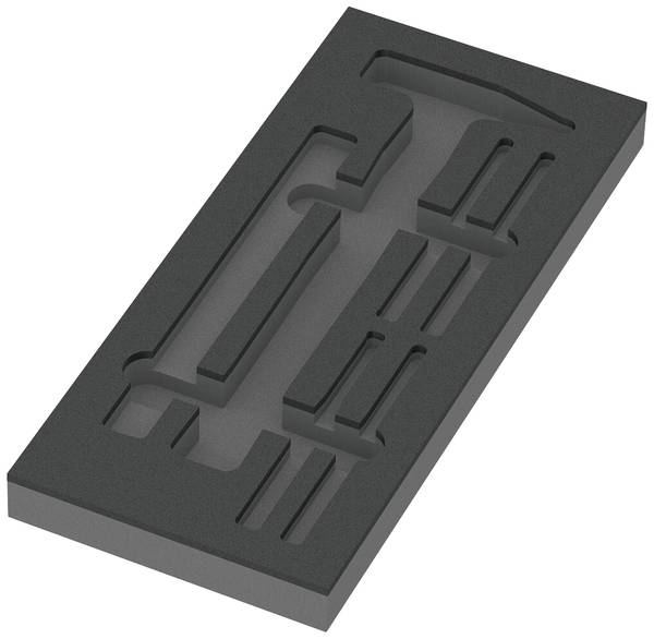 Wypełnienie piankowe Wera  05137382001 Wymiary: (D x S x W) 172 x 392 x 30 mm