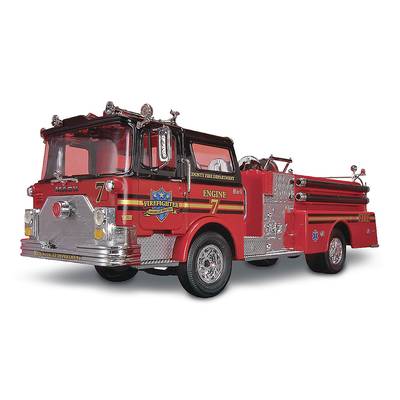 Model strażacki do sklejania Revell Mack Fire Pumper - Snap Tite 11225 1:32