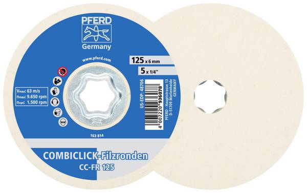 Tarcza ścierna PFERD TOOLS CC-FR 125 (2) 44498028  2 szt.