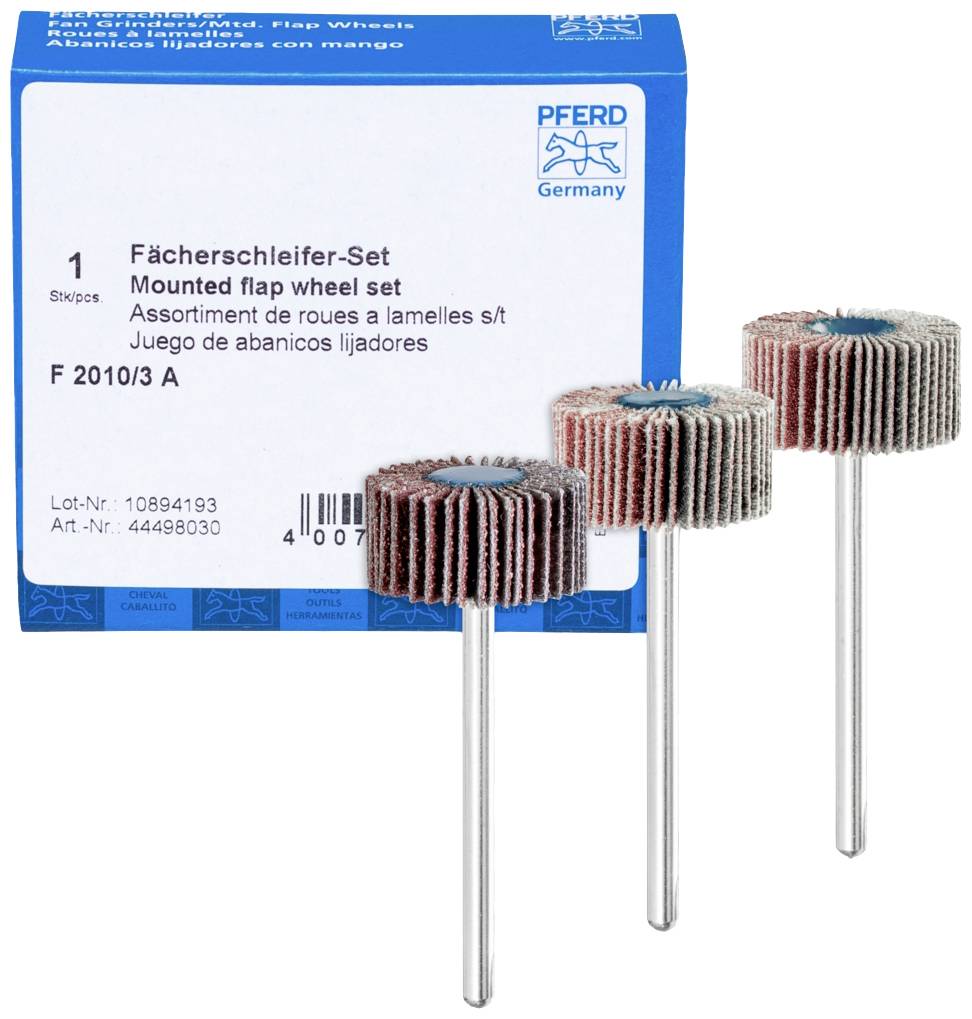 PFERD TOOLS 44498030 Набір шліфувальних інструментів для пелюстків F 2010/3 A Діаметр 20 мм 1 комплект