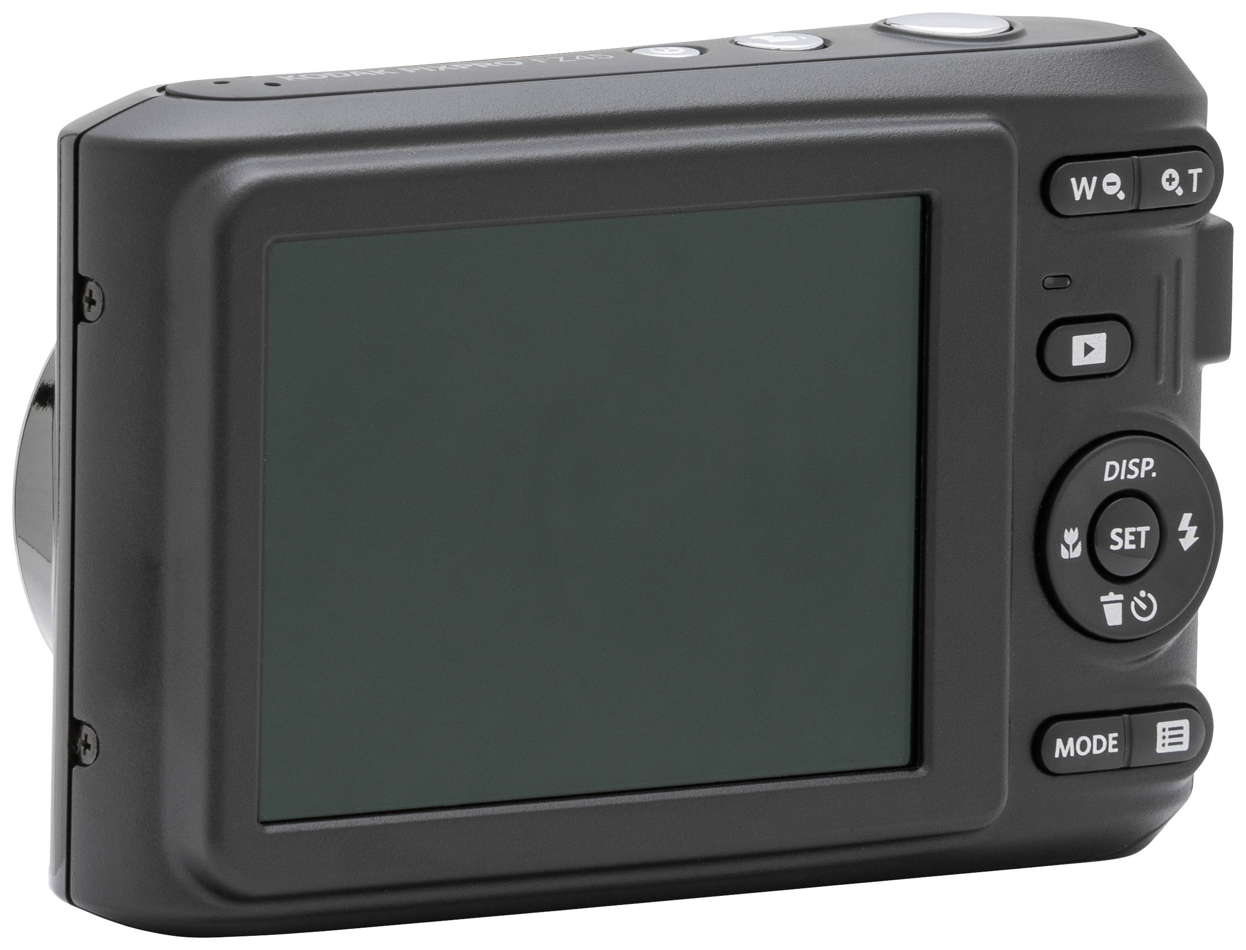 Цифрова камера Kodak Pixpro FZ45 Friendly Zoom, 16 Мп, оптичний зум: 4x, чорний колір