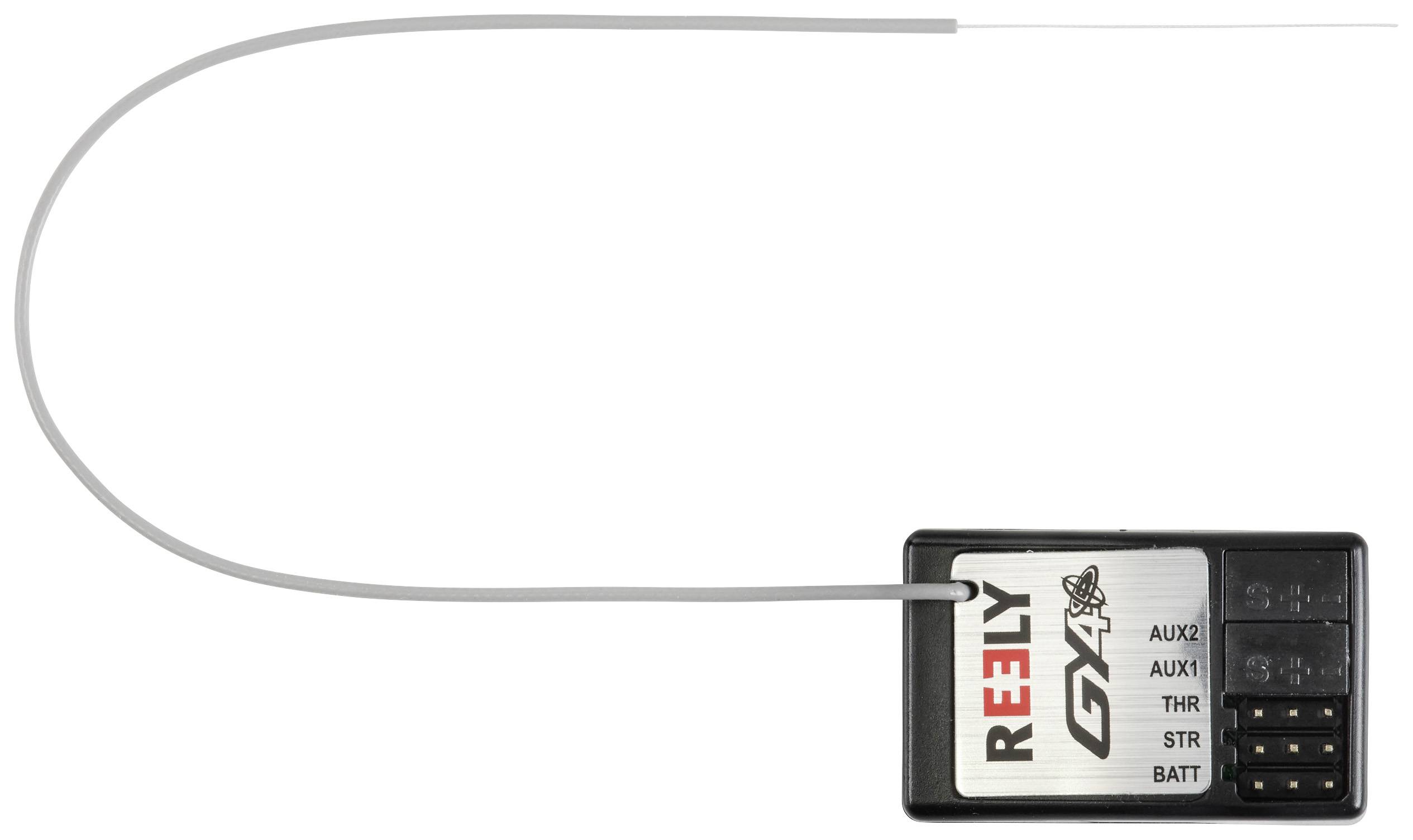 Aparatura pistoletowa Reely GY4 GYRO RE-7897131, 2,4 GHz, Ilość kanałów: 4-5