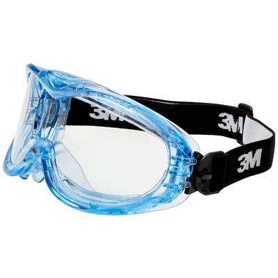 3M Fahrenheit FHEIT Pełne okulary ochronne z ochroną przeciw zarysowaniom niebieski, czarny EN 166 DIN 166