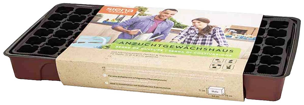 Дитяча кімната XL 545x280x65 мм; з тарілкою для горщиків на 72 горщики Ø3,5 см Siena Garden 11107 1 шт.